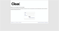 Desktop Screenshot of myclear.clearnetworks.com.au